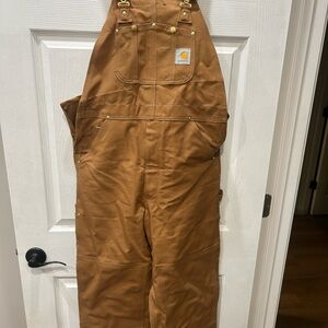 Carhartt Tan Work Overalls